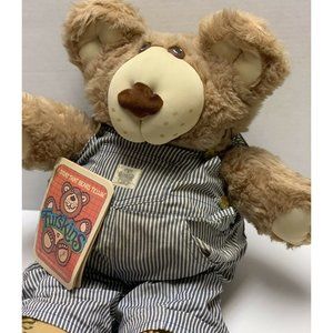 Xavier Roberts Vintage 1985 General Store Dudley Furskins Teddy Bear Plush 22"